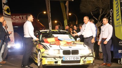 Tramo nocturno del Rally Orvecame-Isla de Lanzarote, 2023
