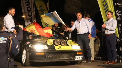 Tramo nocturno del Rally Orvecame-Isla de Lanzarote, 2023
