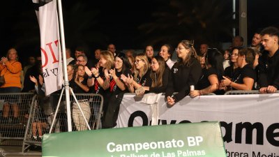 Tramo nocturno del Rally Orvecame-Isla de Lanzarote, 2023