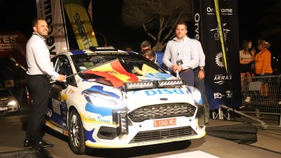Tramo nocturno del Rally Orvecame-Isla de Lanzarote, 2023