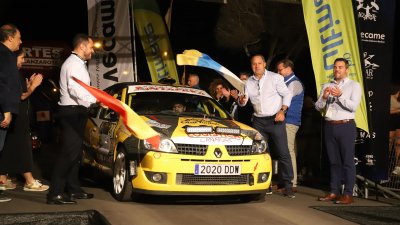 Tramo nocturno del Rally Orvecame-Isla de Lanzarote, 2023
