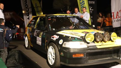 Tramo nocturno del Rally Orvecame-Isla de Lanzarote, 2023