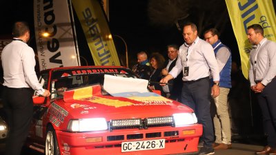 Tramo nocturno del Rally Orvecame-Isla de Lanzarote, 2023