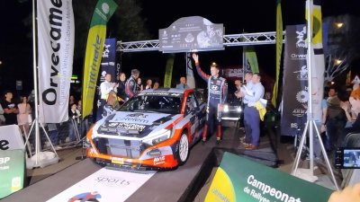Tramo nocturno del Rally Orvecame-Isla de Lanzarote, 2023