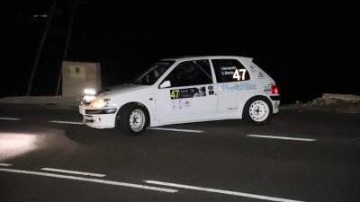 Tramo nocturno del Rally Orvecame-Isla de Lanzarote, 2023