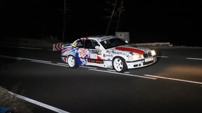 Tramo nocturno del Rally Orvecame-Isla de Lanzarote, 2023
