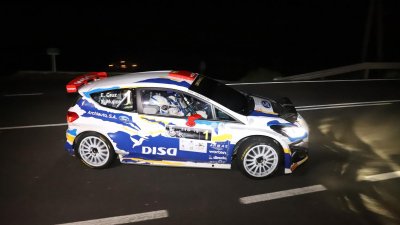 Tramo nocturno del Rally Orvecame-Isla de Lanzarote, 2023