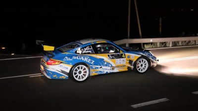 Tramo nocturno del Rally Orvecame-Isla de Lanzarote, 2023