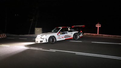 Tramo nocturno del Rally Orvecame-Isla de Lanzarote, 2023