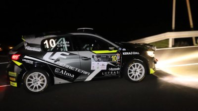 Tramo nocturno del Rally Orvecame-Isla de Lanzarote, 2023