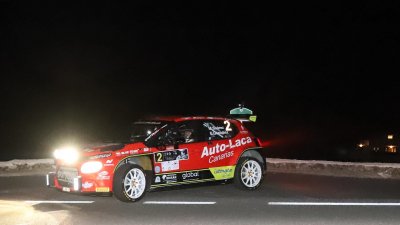 Tramo nocturno del Rally Orvecame-Isla de Lanzarote, 2023