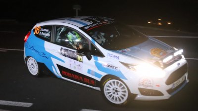 Tramo nocturno del Rally Orvecame-Isla de Lanzarote, 2023
