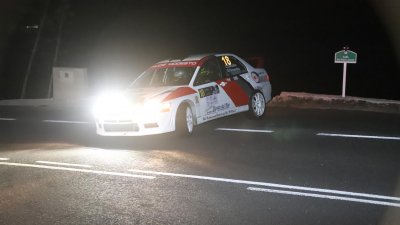 Tramo nocturno del Rally Orvecame-Isla de Lanzarote, 2023