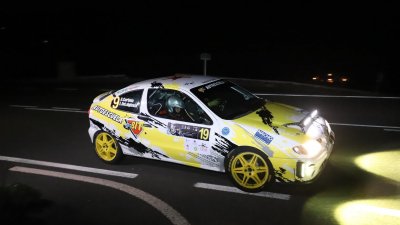 Tramo nocturno del Rally Orvecame-Isla de Lanzarote, 2023