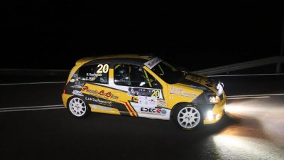 Tramo nocturno del Rally Orvecame-Isla de Lanzarote, 2023