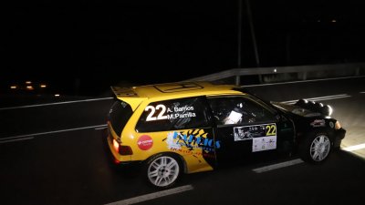 Tramo nocturno del Rally Orvecame-Isla de Lanzarote, 2023