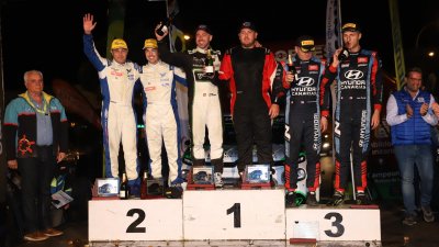 Entrega de trofeos del Rally Orvecame-Isla de Lanzarote (Fotos: Alejandro Rodríguez)