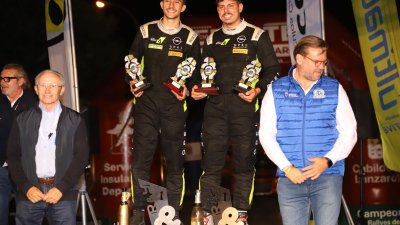 Entrega de trofeos del Rally Orvecame-Isla de Lanzarote (Fotos: Alejandro Rodríguez)