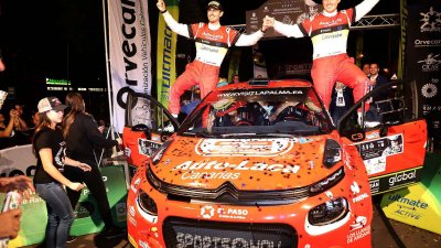 Entrega de trofeos del Rally Orvecame-Isla de Lanzarote (Fotos: Alejandro Rodríguez)