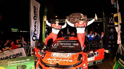 Entrega de trofeos del Rally Orvecame-Isla de Lanzarote (Fotos: Alejandro Rodríguez)