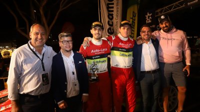 Entrega de trofeos del Rally Orvecame-Isla de Lanzarote (Fotos: Alejandro Rodríguez)