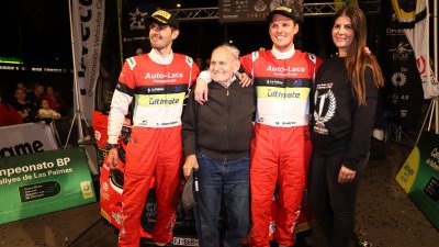 Entrega de trofeos del Rally Orvecame-Isla de Lanzarote (Fotos: Alejandro Rodríguez)