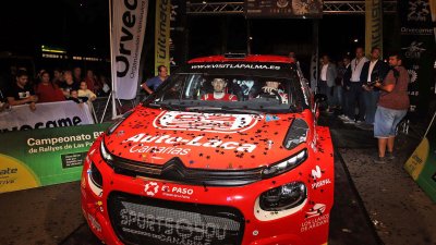 Entrega de trofeos del Rally Orvecame-Isla de Lanzarote (Fotos: Alejandro Rodríguez)