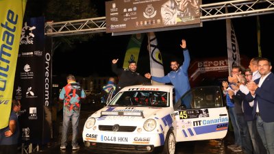 Entrega de trofeos del Rally Orvecame-Isla de Lanzarote (Fotos: Alejandro Rodríguez)