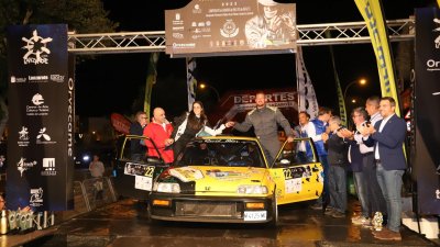 Entrega de trofeos del Rally Orvecame-Isla de Lanzarote (Fotos: Alejandro Rodríguez)