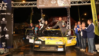 Entrega de trofeos del Rally Orvecame-Isla de Lanzarote (Fotos: Alejandro Rodríguez)