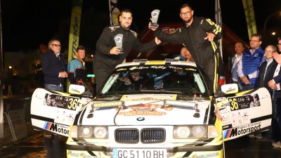 Entrega de trofeos del Rally Orvecame-Isla de Lanzarote (Fotos: Alejandro Rodríguez)