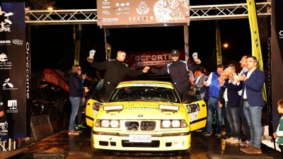 Entrega de trofeos del Rally Orvecame-Isla de Lanzarote (Fotos: Alejandro Rodríguez)