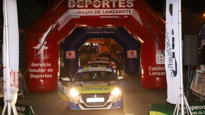 Entrega de trofeos del Rally Orvecame-Isla de Lanzarote (Fotos: Alejandro Rodríguez)