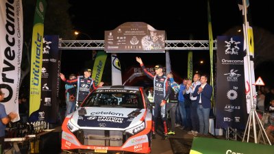 Entrega de trofeos del Rally Orvecame-Isla de Lanzarote (Fotos: Alejandro Rodríguez)