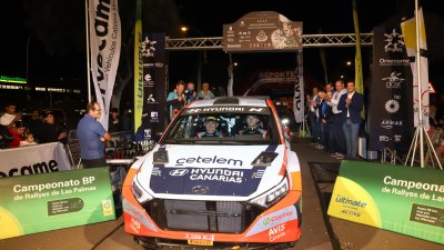 Entrega de trofeos del Rally Orvecame-Isla de Lanzarote (Fotos: Alejandro Rodríguez)
