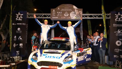 Entrega de trofeos del Rally Orvecame-Isla de Lanzarote (Fotos: Alejandro Rodríguez)