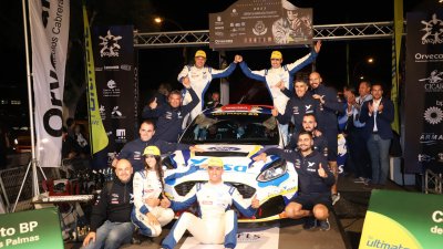 Entrega de trofeos del Rally Orvecame-Isla de Lanzarote (Fotos: Alejandro Rodríguez)