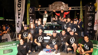 Entrega de trofeos del Rally Orvecame-Isla de Lanzarote (Fotos: Alejandro Rodríguez)