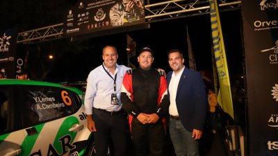 Entrega de trofeos del Rally Orvecame-Isla de Lanzarote (Fotos: Alejandro Rodríguez)