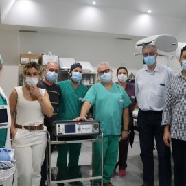 Participantes en el curso del Hospital Molina Orosa
