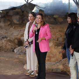 La presidenta del Cabildo de Lanzarote, María Dolores Corujo