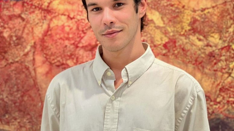 El artista Darío Machín