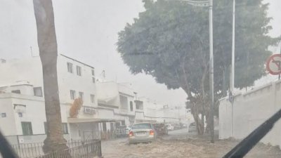 Lluvias en Arrecife