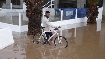 Lluvias en Arrecife (Fotos: José Luis Carrasco y cedidas)