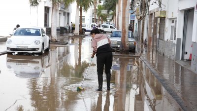 Lluvias en Arrecife (Fotos: José Luis Carrasco y cedidas)