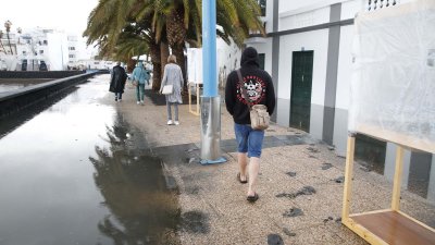 Lluvias en Arrecife (Fotos: José Luis Carrasco y cedidas)
