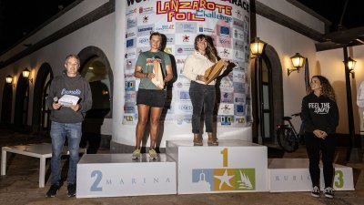 Lanzarote Foil Challenge Podium Chicas. John Carter
