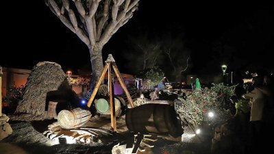 Encendido de luces de Navidad de Tinajo, 2023