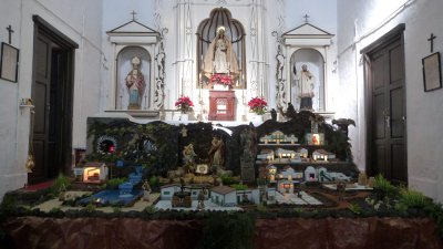 Inauguración del Belén de la iglesia de La Candelaria, 2023