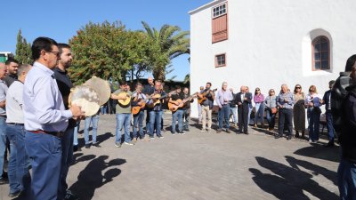 Emotiva la despedida de José Cabrera, fundador del Grupo Tiagua